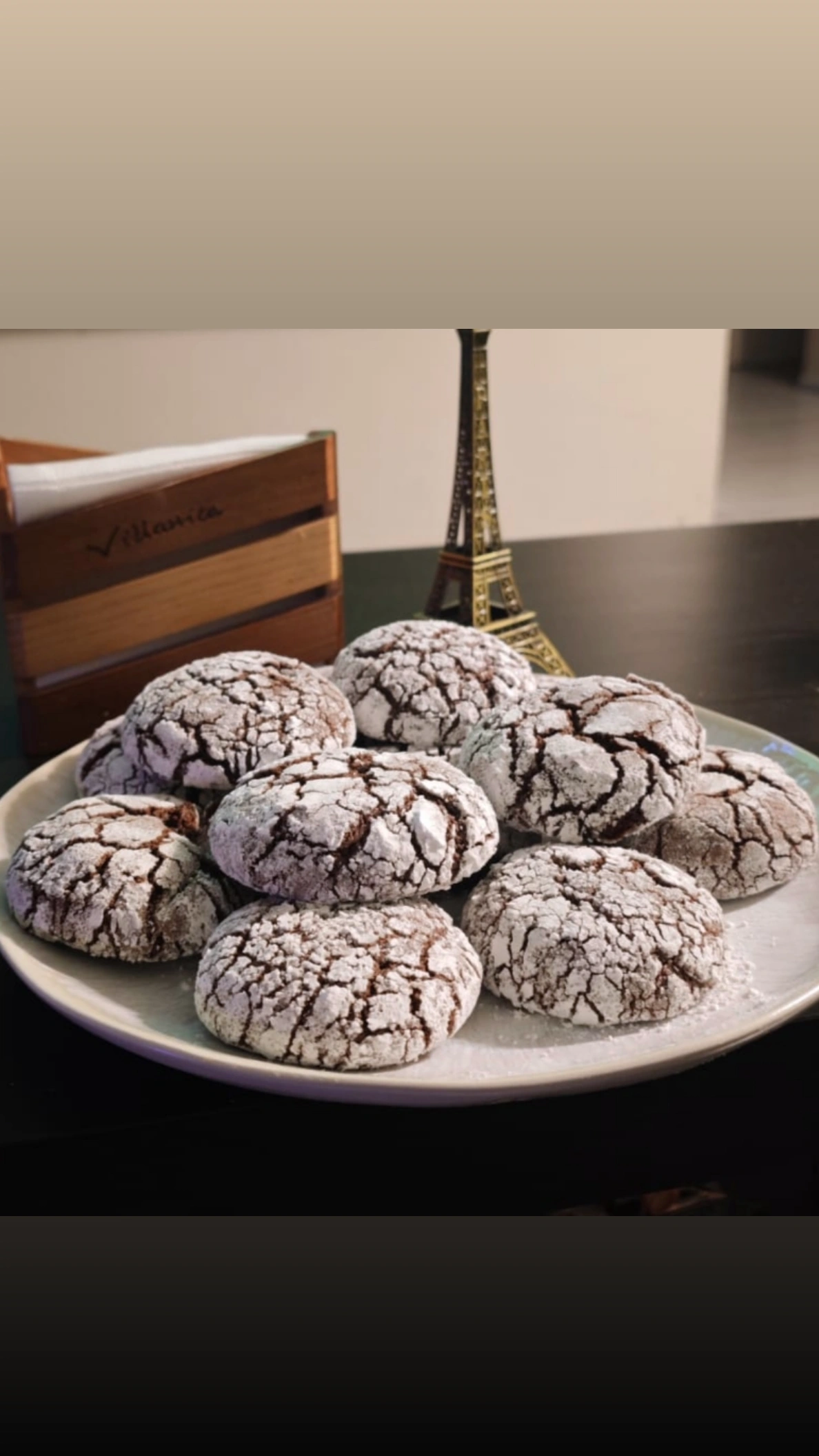 Galleta Craquelada Chocolate