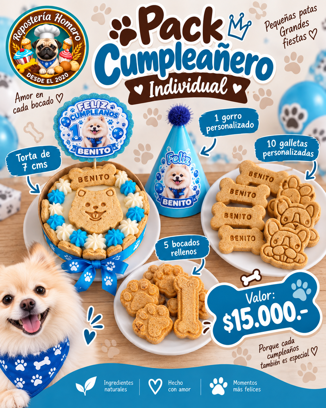 Pack Cumpleañero Individual