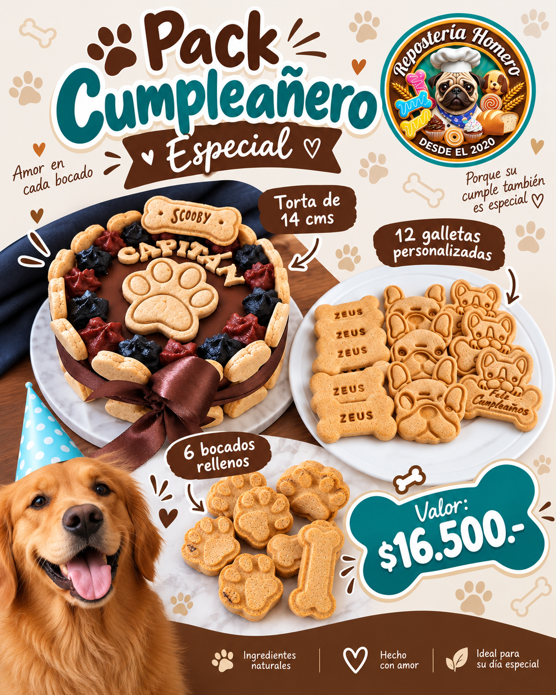 Pack Cumpleañero Especial