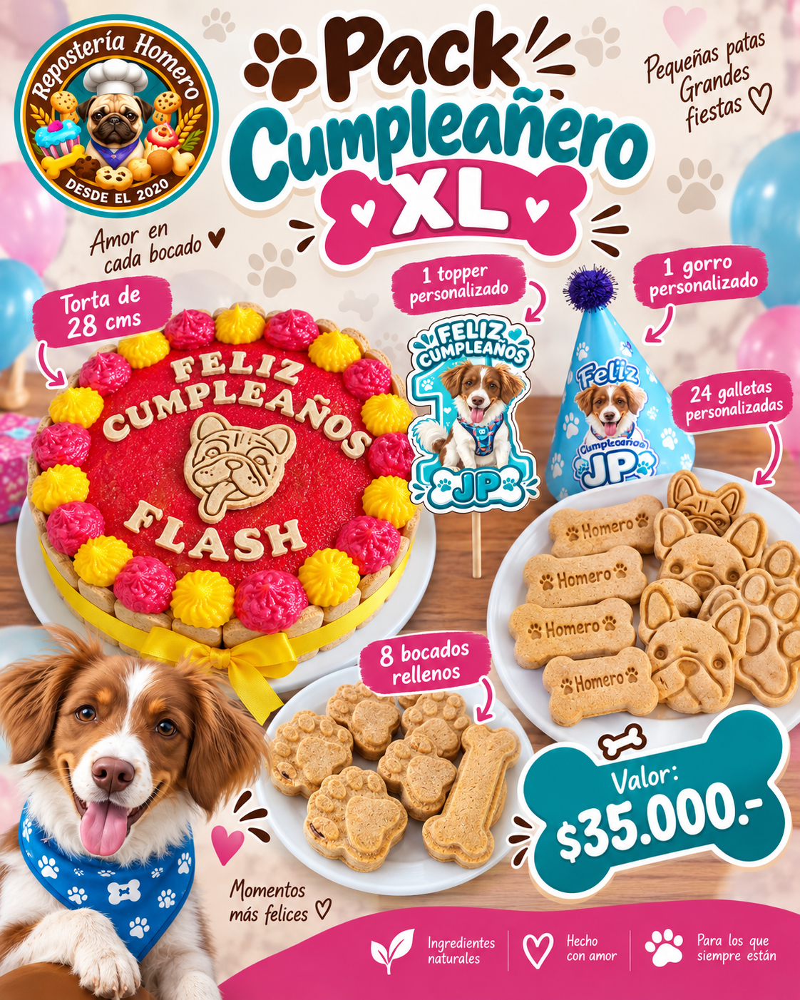 Pack Cumpleañero XL