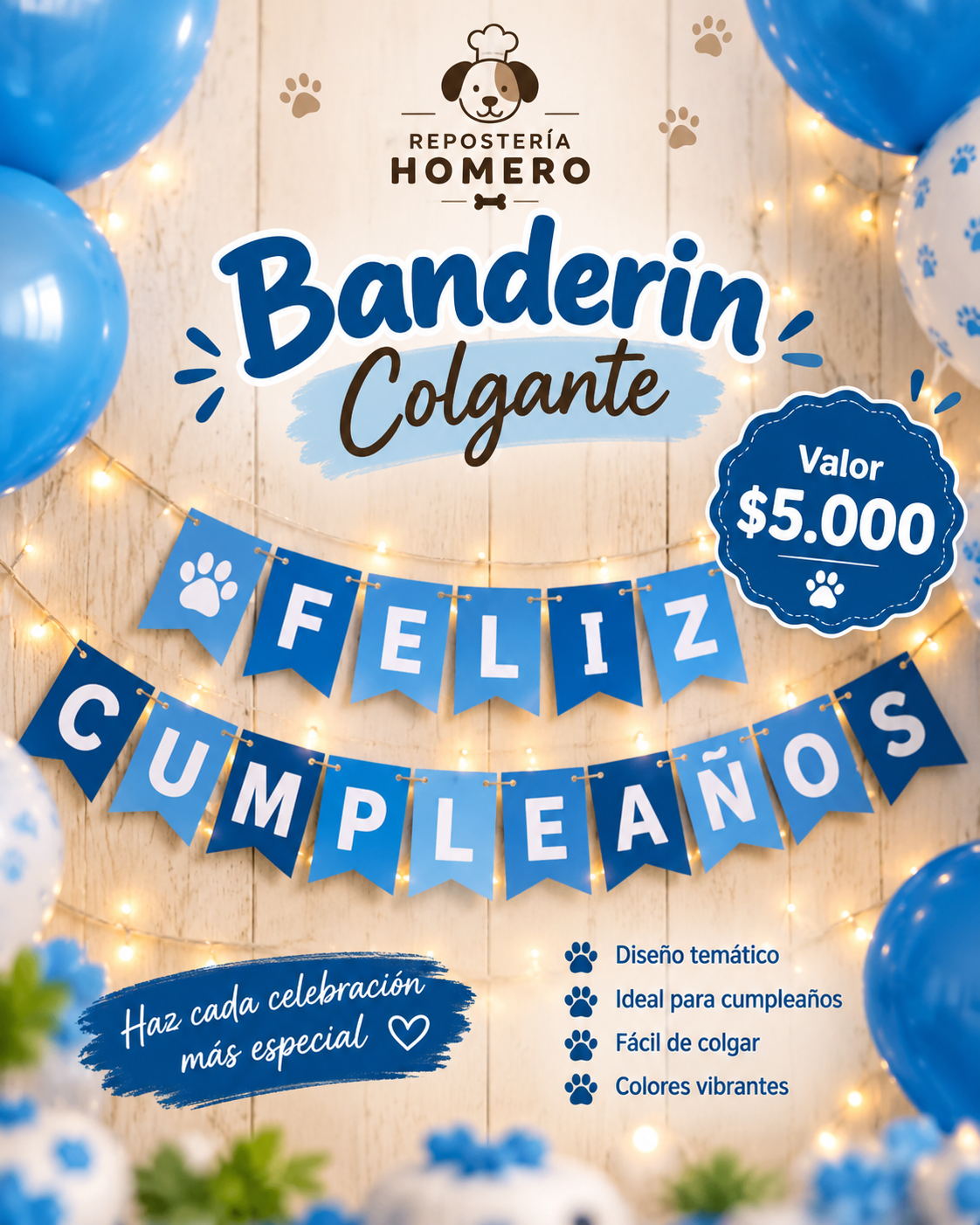 Banderin Colgante