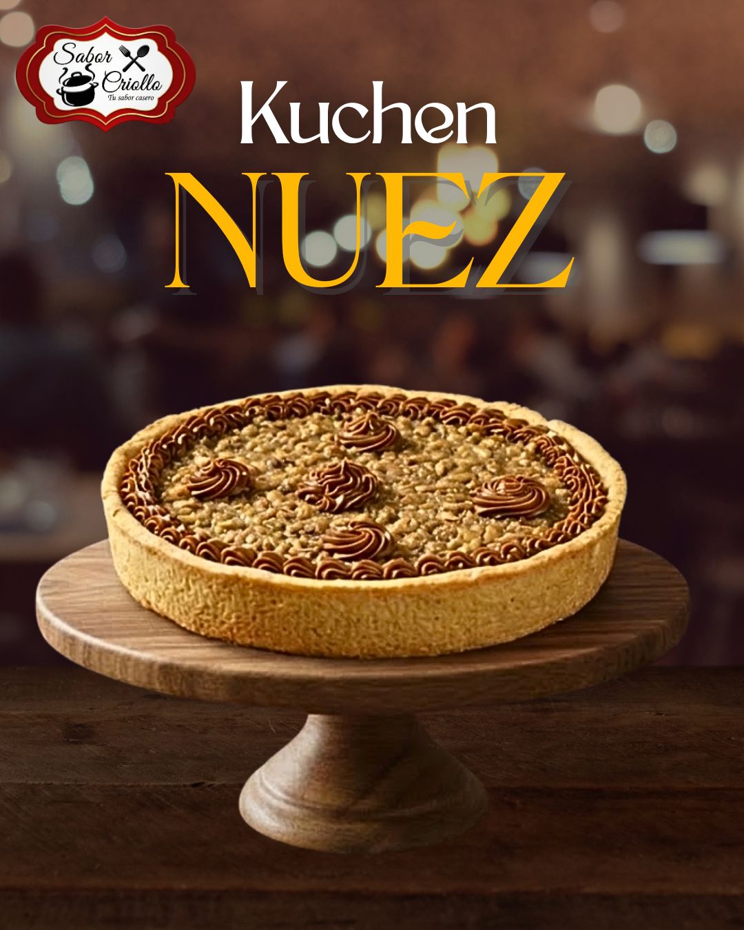 Kuchen de Nuez